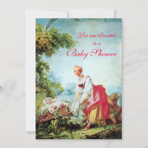 CONVITE CHÁ DE FRALDAS COLORIDO