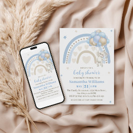 Convite Chá de fraldas cotovelo cotovelo branco macio