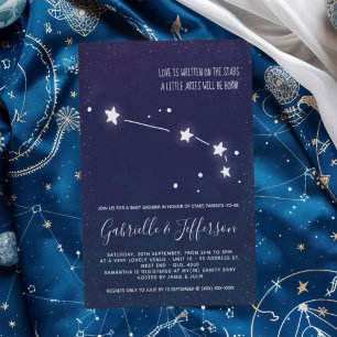 Convite Chá de fraldas da astrologia do Aries