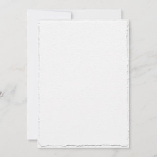 Convite Chá de fraldas da borda do poço rasgado à mão