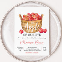 Chá de fraldas da Cesta da Apple