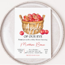 Chá de fraldas da Cesta da Apple