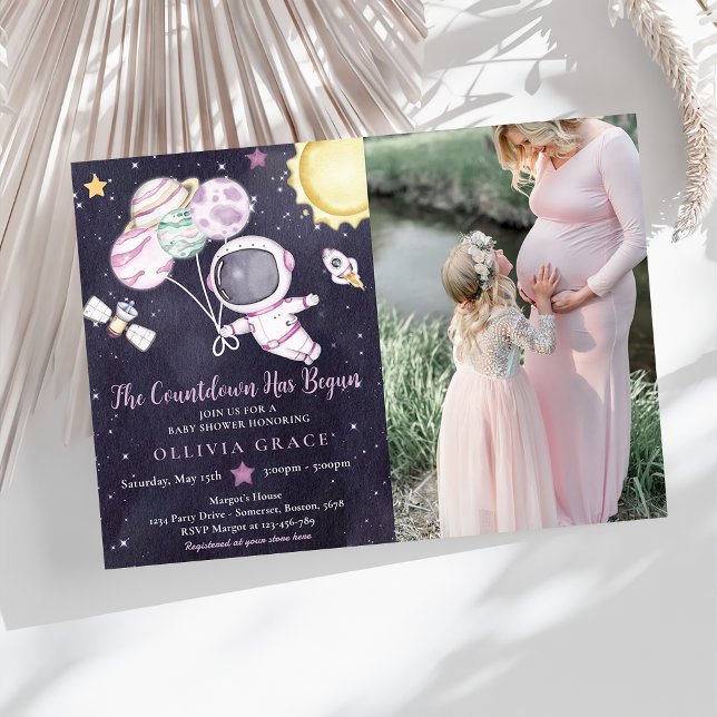 Convite Chá de fraldas da Galáxia do Chá de fraldas de Rap (Criador carregado)