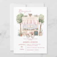 Chá de fraldas da tarde do café parisiense