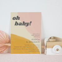 Chá de fraldas de Aquarela Abstrato cor-de-rosa-br