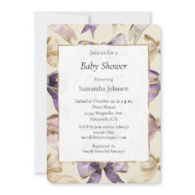 Chá de fraldas de Arcos de Creme Dourado