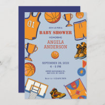 Chá de fraldas de Baketball