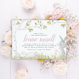 Convite chá de fraldas de bebê