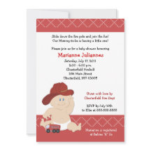 Chá de fraldas de Bebê Bombeiro