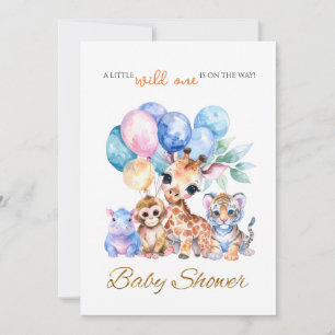 Convite Chá de fraldas de Bebês Personalizado