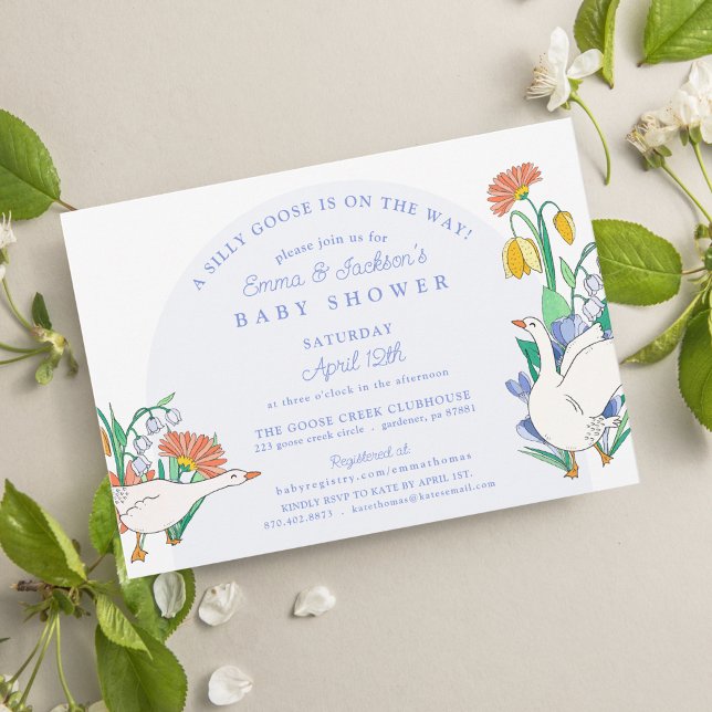 Convite Chá de fraldas de Boias bobos (Criador carregado)