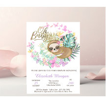 Chá de fraldas de borboletas adormecidas