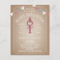 Chá de fraldas de Cartolina de Baixo País - Frasco