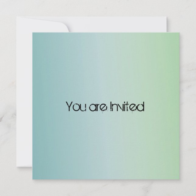 Convite Chá de fraldas de Casa Azul (Frente)