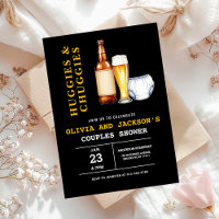 Chá de fraldas de Casais Huggies e Chuggies