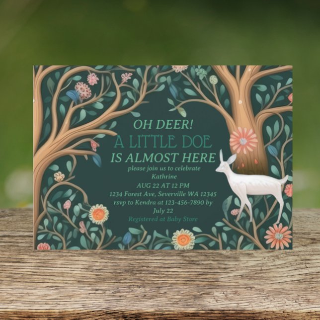 Convite Chá de fraldas de Cerrapos Brancos (Criador carregado)