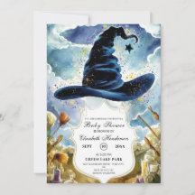 Chá de fraldas de chapéu de assistente mágico boni