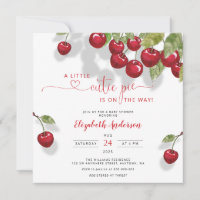 Chá de fraldas de Cherry | Berry Sweet Baby