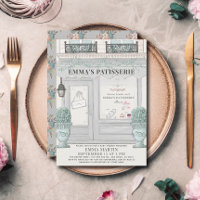 Chá de fraldas de Cinza de Paris da Bakery Frances