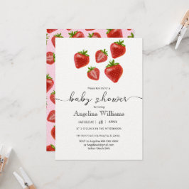 Convite Chá de fraldas de convite.