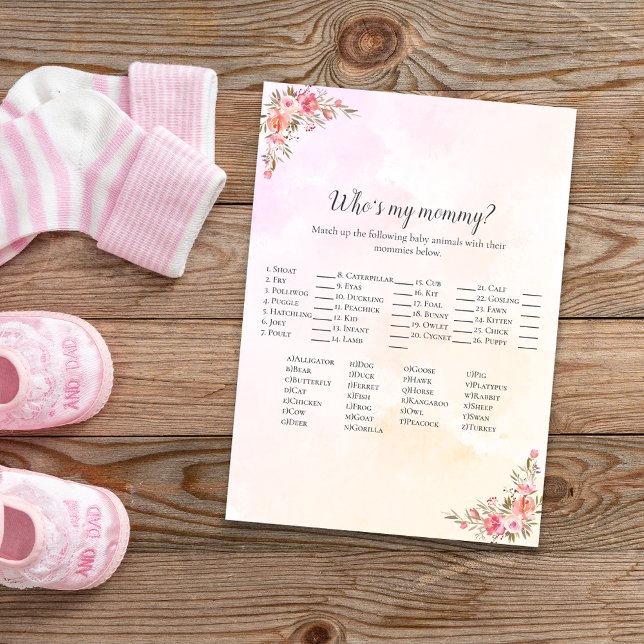 Convite Chá de fraldas de elefante que é minha Mamãe (Criador carregado)