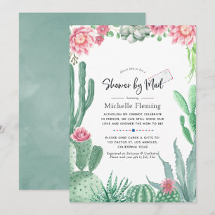 Convite Chá de fraldas de Êxito de Água por Correio