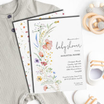 Chá de fraldas de flor selvagem