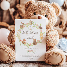 Chá de fraldas de Floresta Encantado