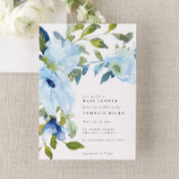 Chá de fraldas de Garden Boy de Flor Azul Claro