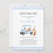 Chá de fraldas de Golfe