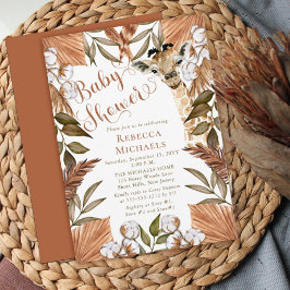 Convite Chá de fraldas de Graus Secos da Girafa Bófia