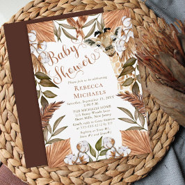 Convite Chá de fraldas de Graus Secos da Girafa Bófia