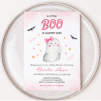 Chá de fraldas de Halloween do Fantasma