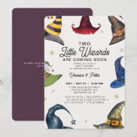 Chá de fraldas de Halloween para Meninos Gêmeos