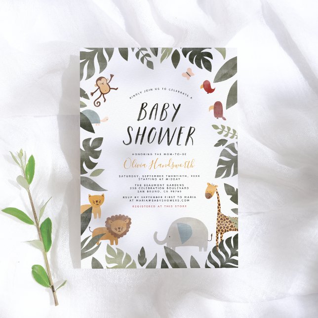 Convite Chá de fraldas de Ilustração do Livro de Histórias (Criador carregado)