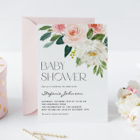 Chá de fraldas de Jardim das Flores de Água bonito