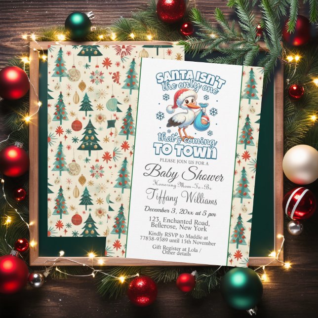 Convite Chá de fraldas de lançamento do Precioso de Tempes (Criador carregado)