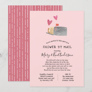 Convite Chá de fraldas de Longa Distância por Email