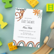 Chá de fraldas de macaco bonito