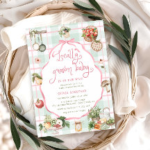 Chá de fraldas De Meninas Cultivadas Localmente