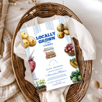 Chá de fraldas de Mercado para Agricultores Azuis