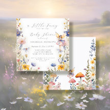 Chá de fraldas de moça floral de cabeleira