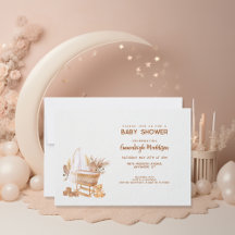 Chá de fraldas de Nursery Boho Bassinet