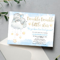 Chá de fraldas de ouro azul-estrela cintilante