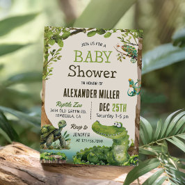 Convite Chá de fraldas de pântano