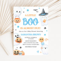 Chá de fraldas de Pequeno Boi do Fantasma Azul