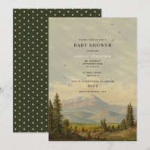 Chá de fraldas de Pinhais Neutros de Gênero