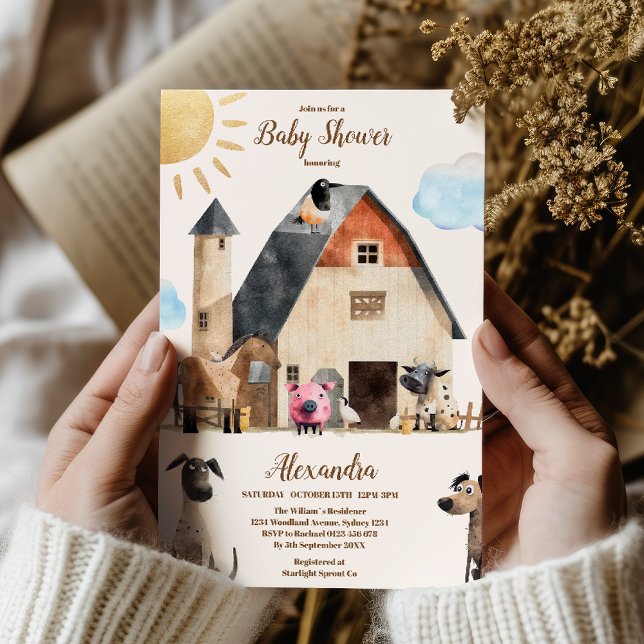 Convite Chá de fraldas de quintal de aves de capoeira (Criador carregado)