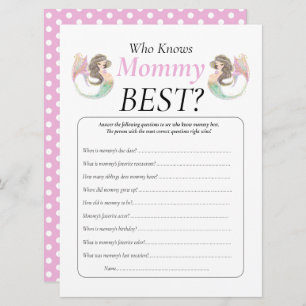 Convite Chá de fraldas de sereia debaixo do mar