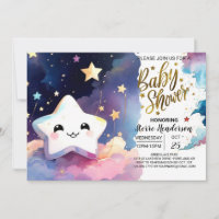 Chá de fraldas de Soireiro de Esteira Brilhante